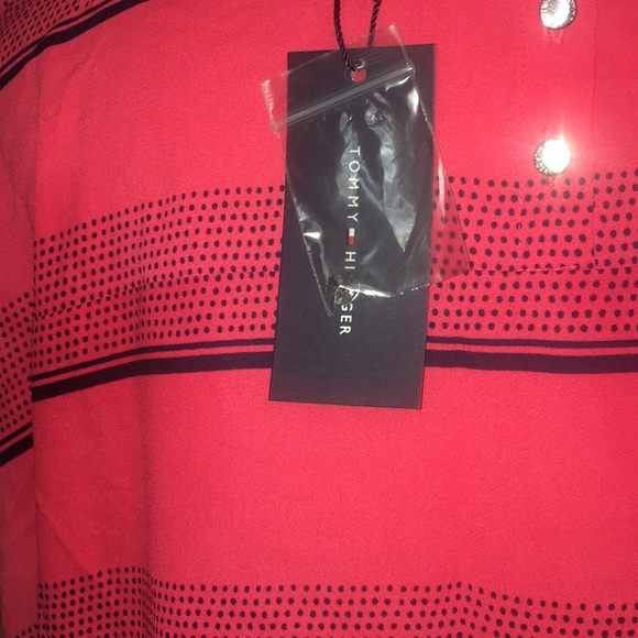 Tommy Hilfiger Peach Blue - XXL Blouse/Top - Picture 7 of 12